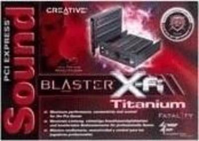 Creative Sound Blaster X-Fi Titanium Fatal1ty Pro Card
