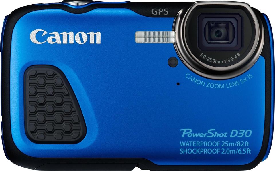 Canon PowerShot D30 front