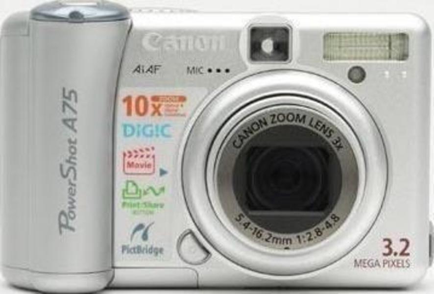 Canon PowerShot A75 front