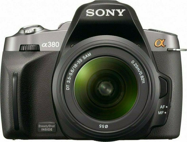 Sony A380 front