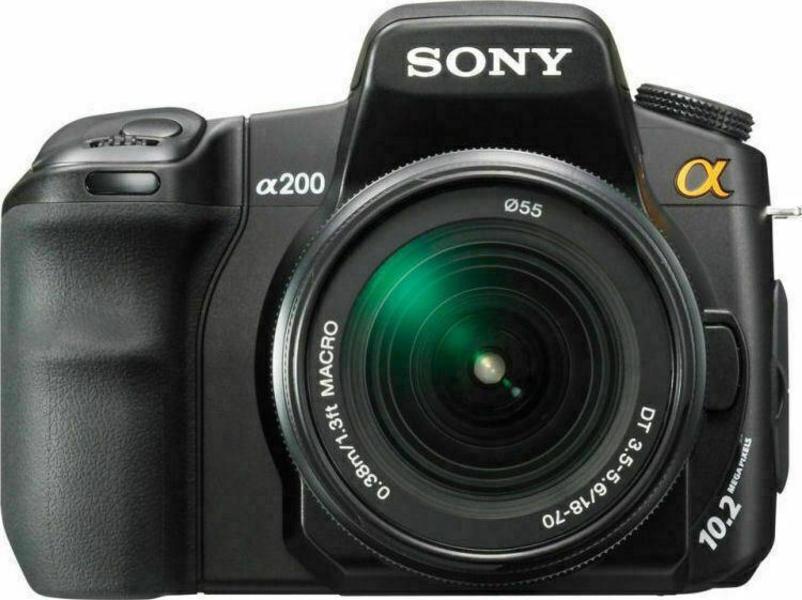 Sony A200 front