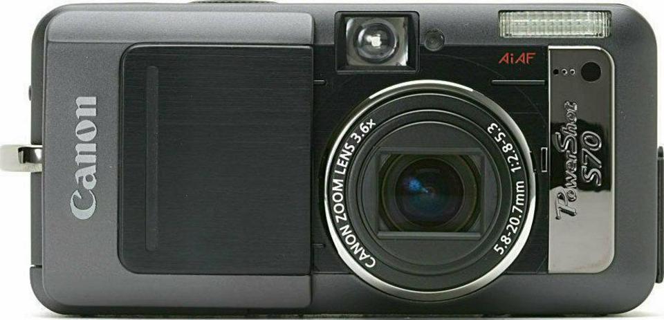 Canon PowerShot S70 front