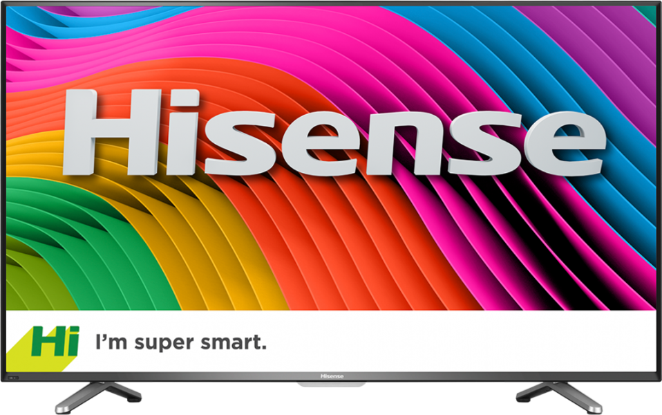 Hisense 50H7GB front on