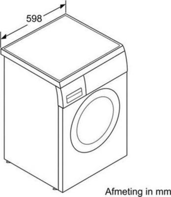 Bosch WAQ28463NL Waschmaschine