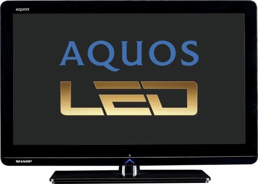 Sharp Aquos LC-32LE320E front on