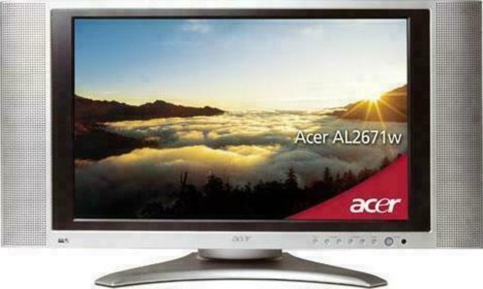 Acer AL2671W front on