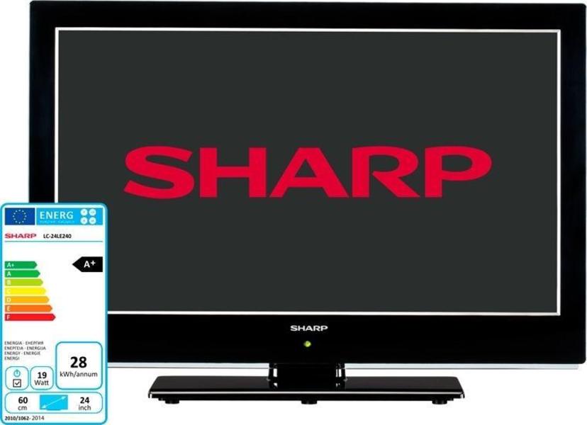 Sharp LC-24LE240EX front on