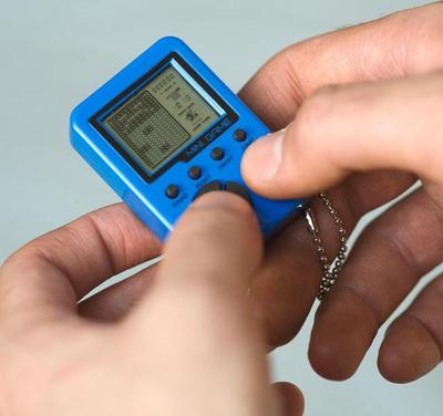 thumbsUp! Mini Retro Keychain Portable Game Console