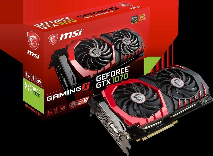 MSI GeForce GTX 1070 Gaming X 8GB | ▤ Full Specifications & Reviews