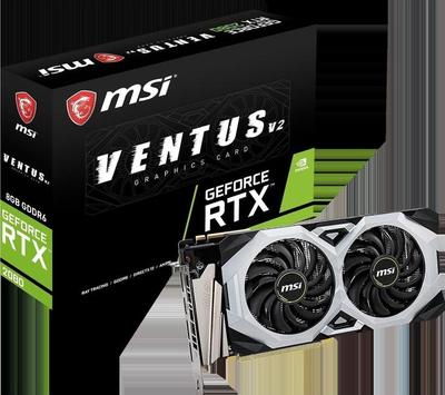 MSI GeForce RTX 2080 VENTUS 8G V2 Grafikkarte