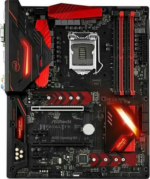 ASRock Fatal1ty B250 Gaming K4 | ▤ Full Specifications & Reviews