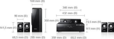 Samsung HW-C560S Ricevitore AV