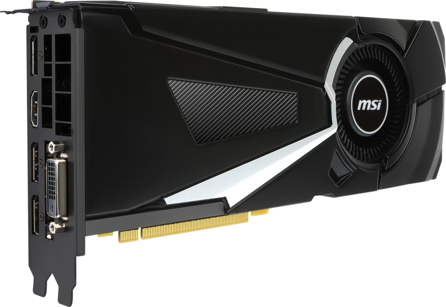 MSI GeForce GTX 1080 AERO 8G OC | ▤ Full Specifications & Reviews