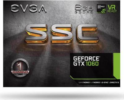 EVGA GeForce GTX 1060 SSC GAMING ACX 3.0 6GB Graphics Card