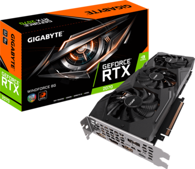 Gigabyte GeForce RTX 2070 WINDFORCE 8GB Carte graphique