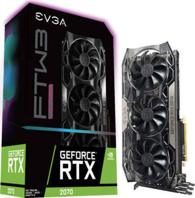 EVGA GeForce RTX 2070 FTW3 ULTRA GAMING Graphics Card