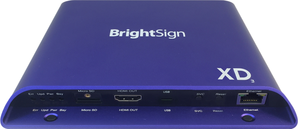 BrightSign XD1033 Odtwarzacz multimedialny 