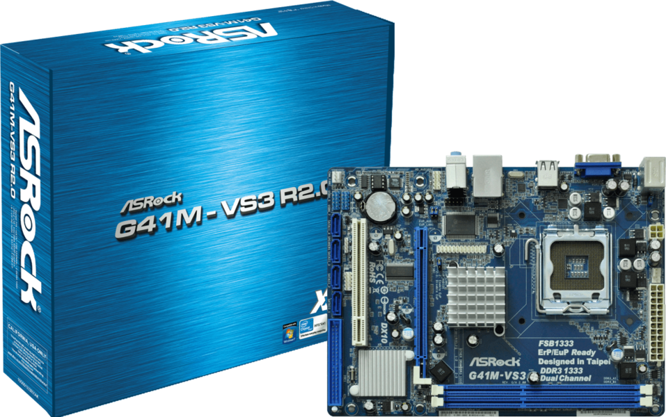 For ASRock G41M-VS3  VGS3 Motherboard G41 LGA775 DDR3 8G SATA2 Q8400 TESTED JV 