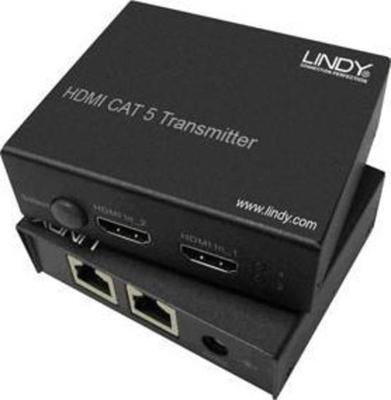 Lindy 70m CAT5e/6 2 Port Switching HDMI Extender Przełącznik wideo