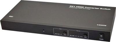 Monoprice 5x1 Digital and Analog Audio/Video to HDMI Converter Switch Conmutador de vídeo