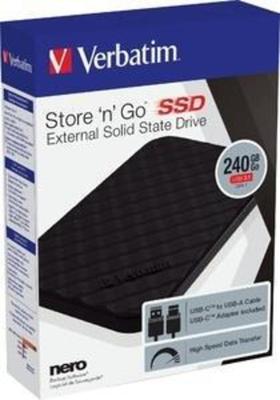 Verbatim Store 'n' Go Portable 240 GB SSD-Festplatte
