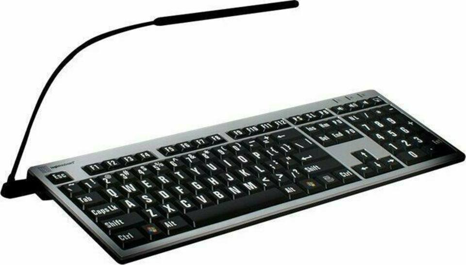 English,UK Grass Valley EDIUS PC Slim Line Keyboard Silver 