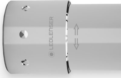LED Lenser Automotive Silver Torcia