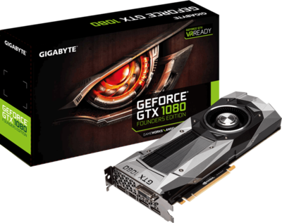 Gigabyte GeForce GTX 1080 - Founders Edition Grafikkarte