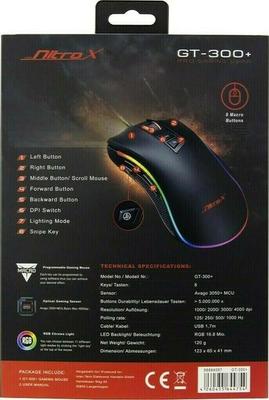 Inter-Tech Nitrox GT-300+ RGB Mouse