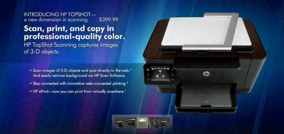 HP TopShot LaserJet Pro M275 