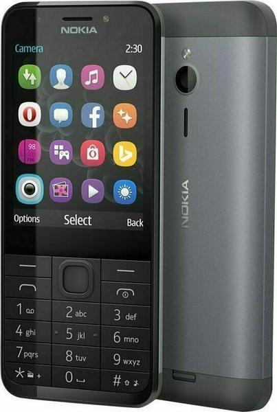 240 X 320 píxeles Dual Sim TFT Mini-SIM 16 MB 2.8" Blu.. Nokia 230 Plata 