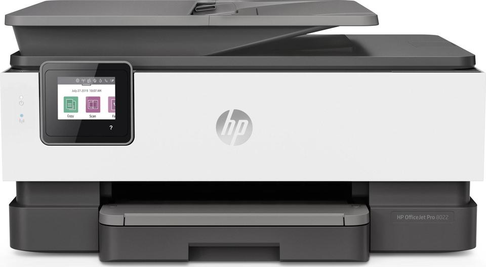 HP OfficeJet Pro 8022 front