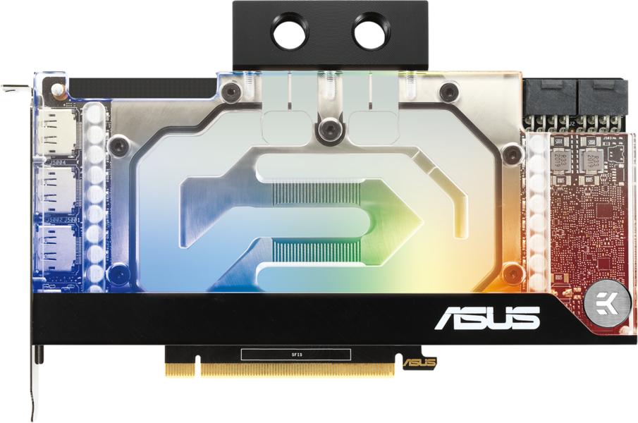 Asus EKWB GeForce RTX 3090 front
