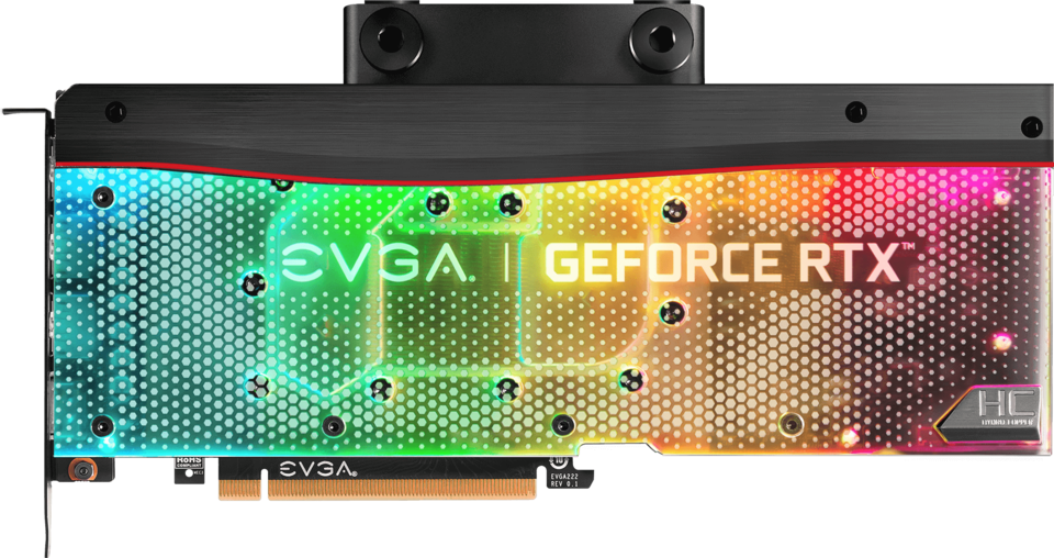 EVGA GeForce RTX 3080 XC3 ULTRA HYDRO COPPER GAMING front