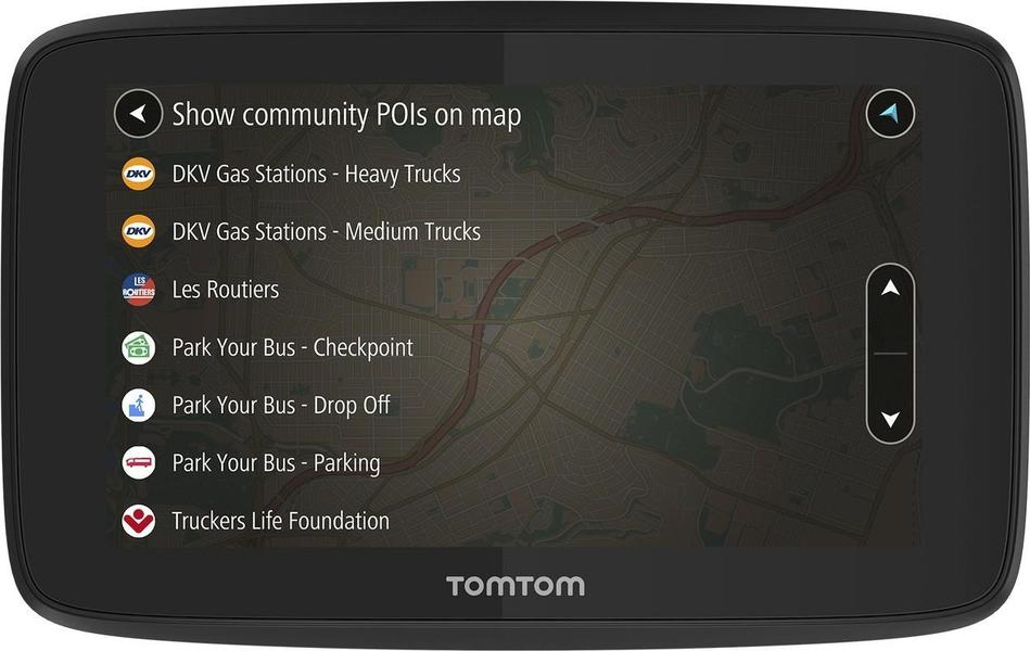 TomTom GO Professional 520 front