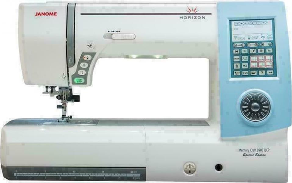 Janome Horizon Memory Craft 8900QCP Special Edition front