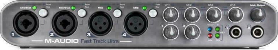 M-Audio Fast Track Ultra front