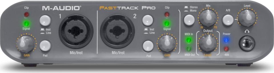M-Audio Fast Track Pro front