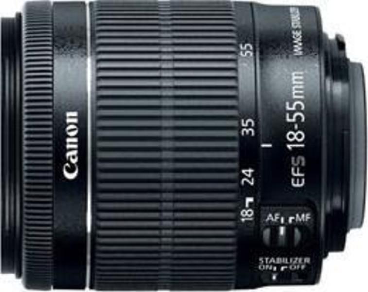 Canon EF-S 18-55mm f/3.5-5.6 IS left
