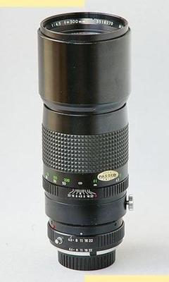 Minolta MC Tele Rokkor-HF 300mm f4.5 II (1969) Lens