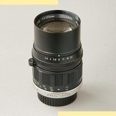 Minolta Tele Rokkor-PG 135mm f2.8 SR (1958) Lens