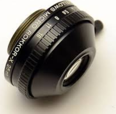 Minolta Bellows Micro 25mm f2.5 MD III (1981) Lens