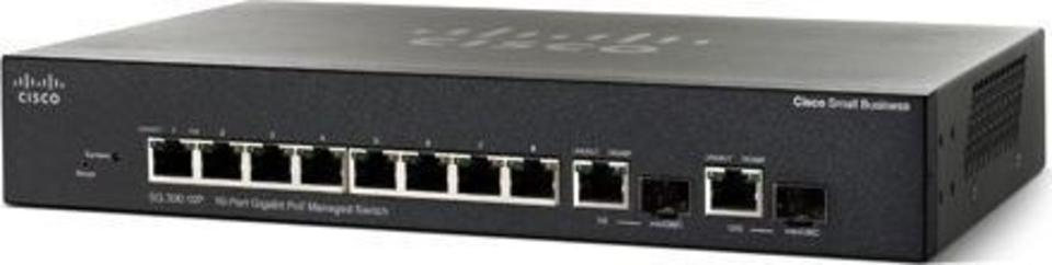 Cisco SG300-10P left-angle