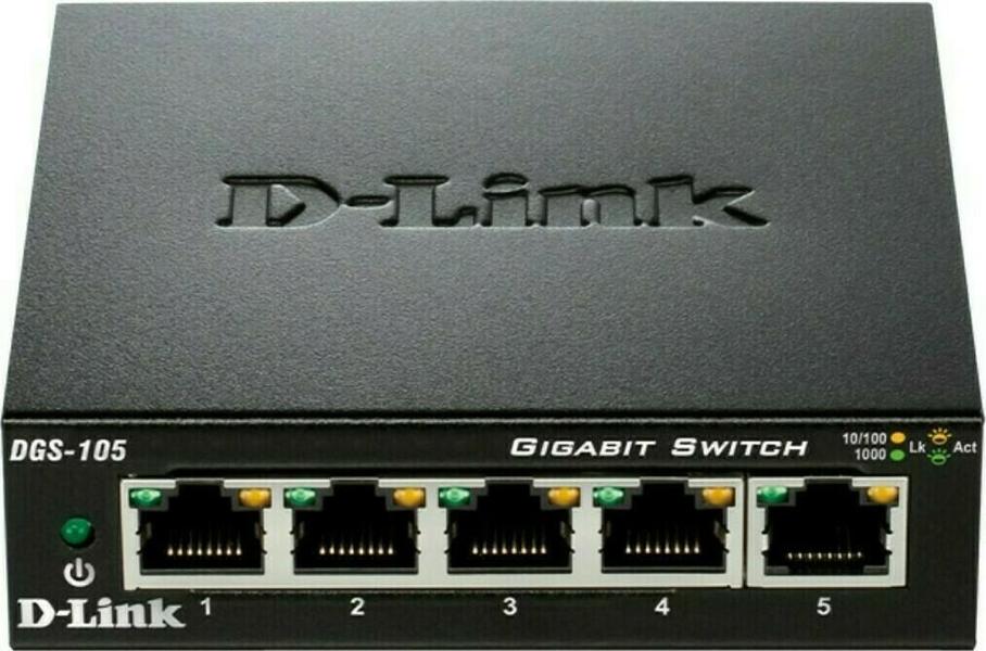 D-Link DGS-105 front