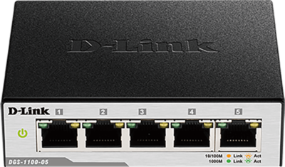 D-Link DGS-1100-05 Interruptor