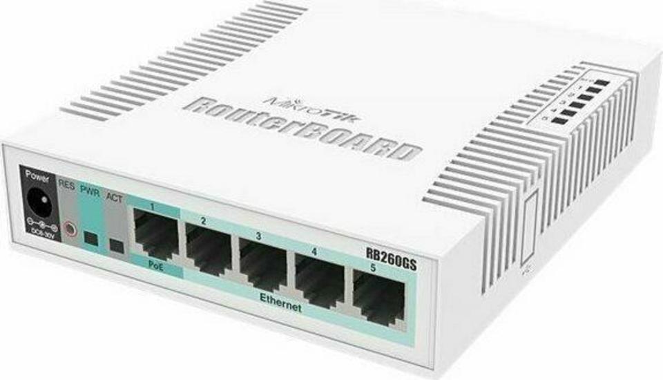 MikroTik RB260GS | Full Specifications & Reviews