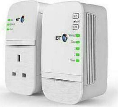 BT Wi-Fi Home Hotspot Plus 600 Kit (Twin Pack) Powerline Adapter