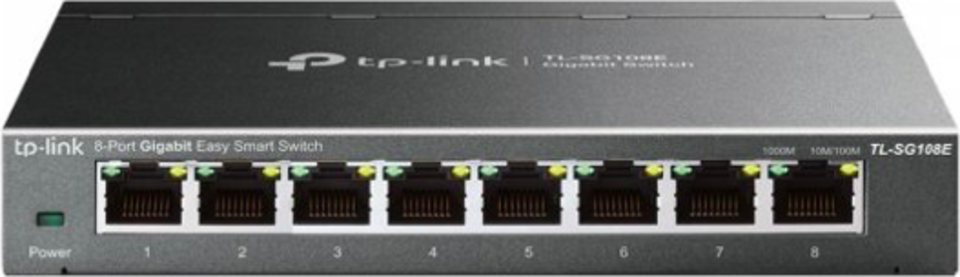 TP-Link SG108E front