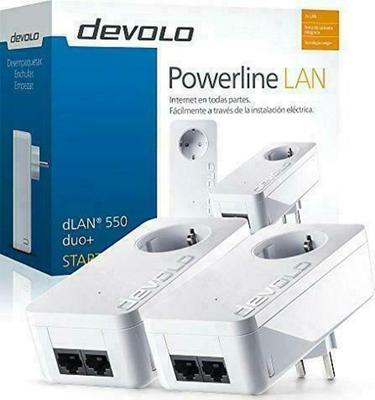 Devolo dLAN 550 duo+ Starter Kit (9491) Adapter Powerline