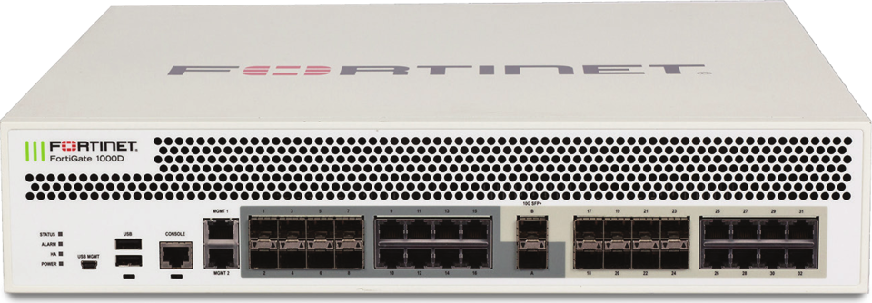 Fortinet 1000D front
